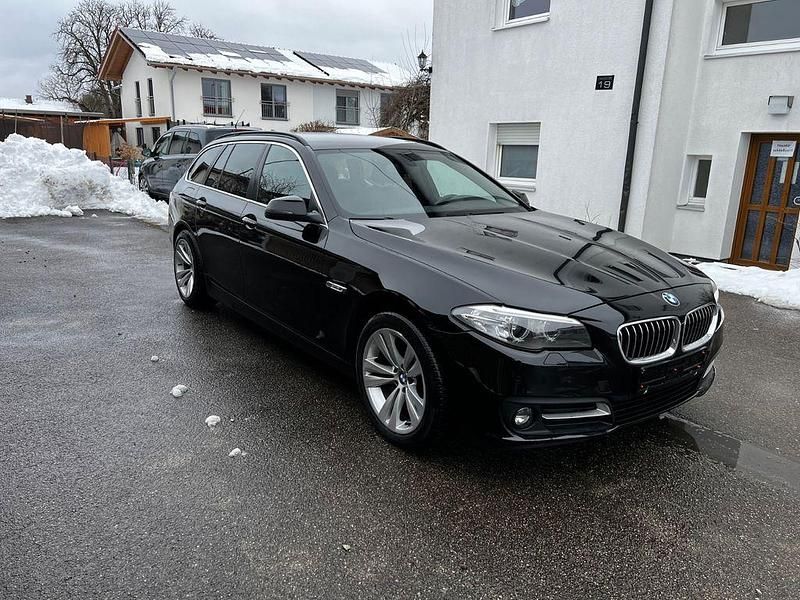 Gebraucht BMW 525 Luxury Line 218 PS (160 kW) 2013 Schwarz Kombi