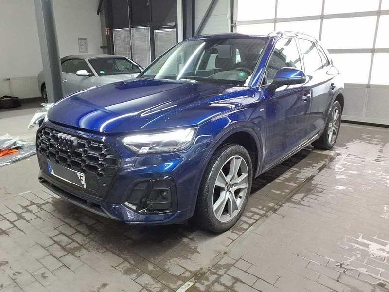 Gebraucht Audi Q5 S-Line 367 PS (269 kW) 2022 Navarrablau metallic SUV