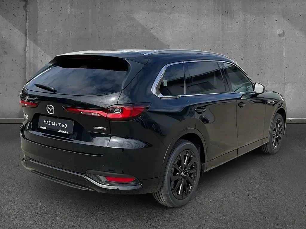Neu Mazda CX-80 Homura-Line 254 PS (186 kW) 2026 Schwarz SUV
