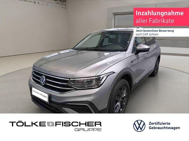 Silber Gebraucht 2022 VW Tiguan Allspace Life SUV | 29.985 € (Guter Preis) - Bild 1/2