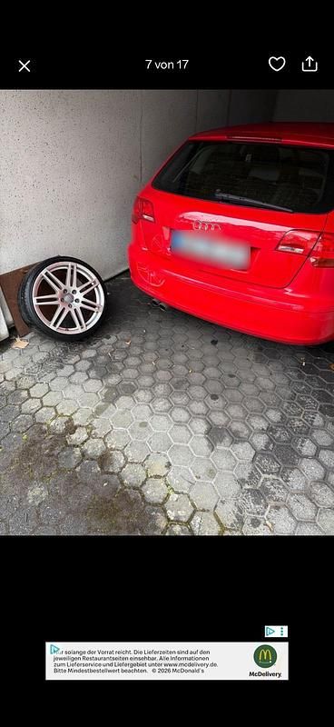 Gebraucht Audi A3 Sport 150 PS (110 kW) 2006 Rot Kleinwagen