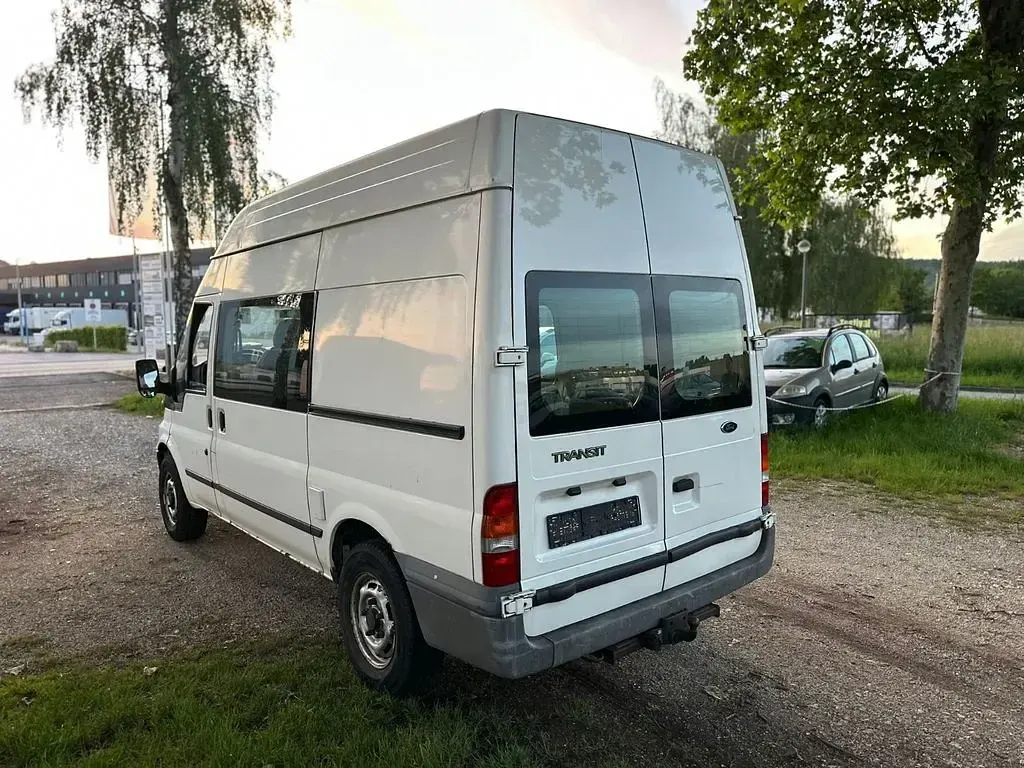 Gebraucht Ford Transit 125 PS (91 kW) 2002 Weiß Van / Kleinbus
