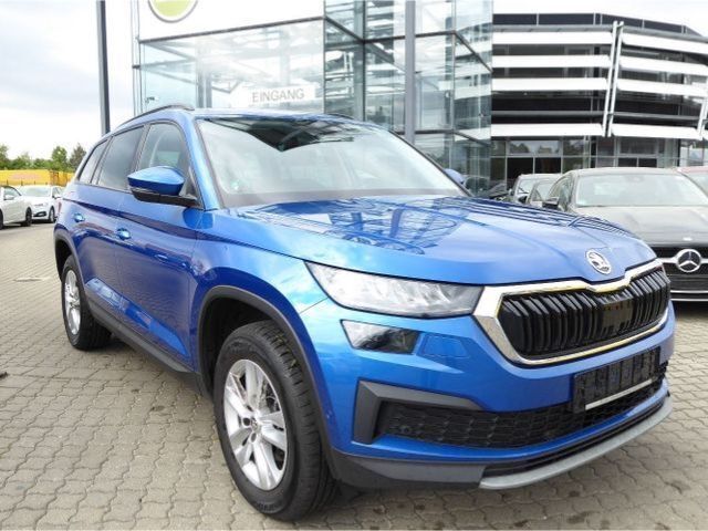 Blau Gebraucht 2022 Skoda Kodiaq Ambition SUV | 29.980 € (Superpreis) - Bild 1/4