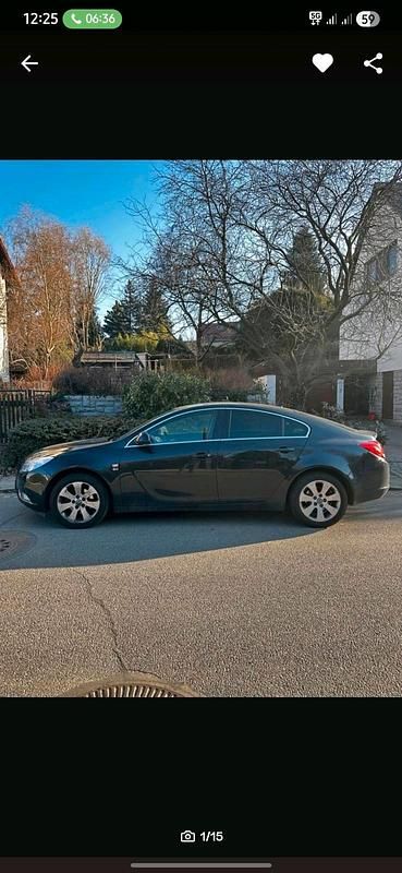 Gebraucht Opel Insignia 130 PS (95 kW) 2012 Schwarz Limousine