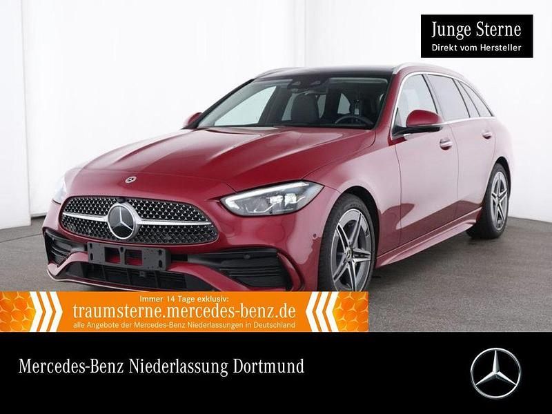 Rot Gebraucht 2024 Mercedes C300 Advanced Plus Limousine | 47.890 € (Fairer Preis) - Bild 1/3
