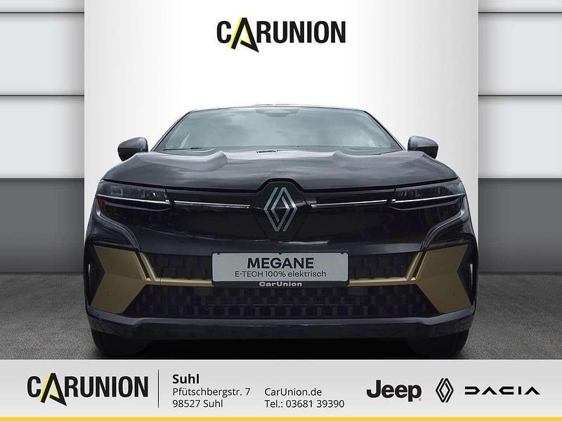 Gebraucht Renault Megane E-Tech Iconic 160 kW (218 PS) 2024 Black pearlschwarz metallic, dolomitgrau Limousine