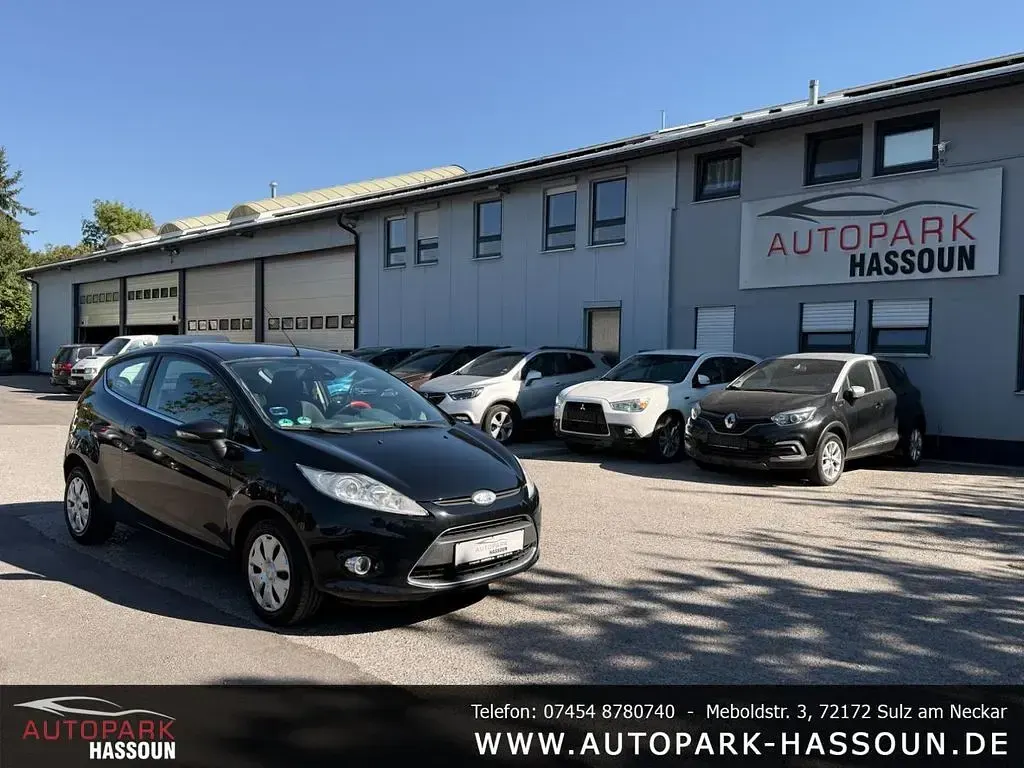 Gebraucht Ford Fiesta Titanium 97 PS (71 kW) 2008 Pantherschwarz Kleinwagen