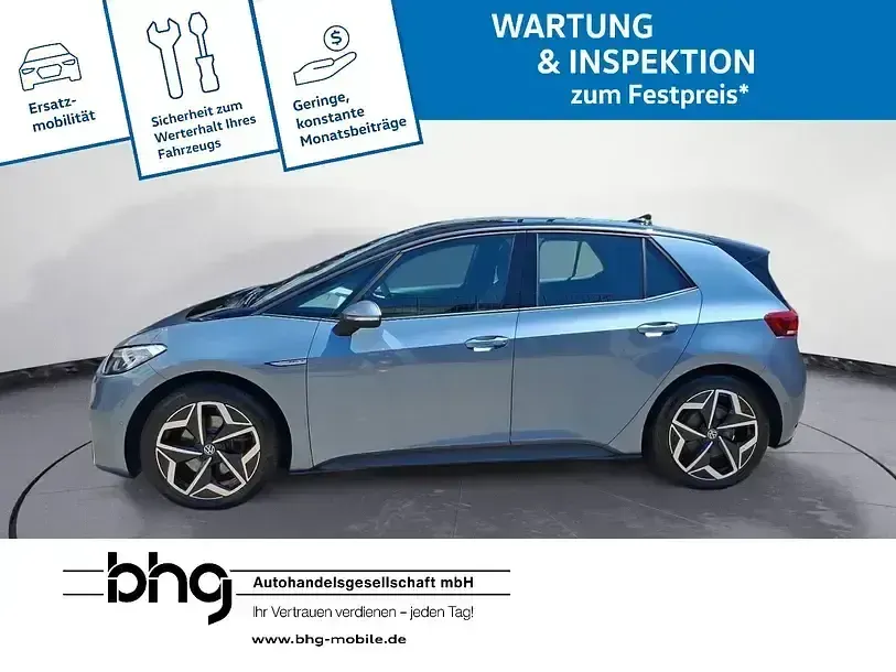 Gebraucht VW ID.3 Pro 150 kW (204 PS) 2022 Blau Kleinwagen