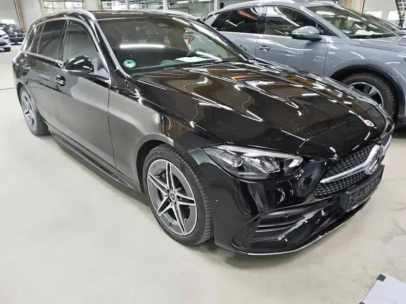Gebraucht Mercedes C220 AMG line 220 PS (161 kW) 2024 Schwarz Limousine
