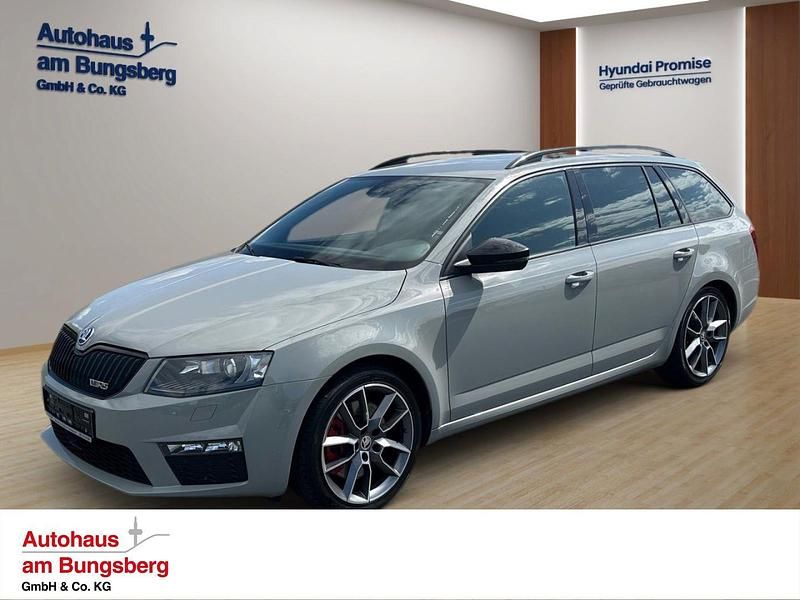 Grau Gebraucht 2014 Skoda Octavia RS Kombi | 14.950 € (Fairer Preis) - Bild 1/4