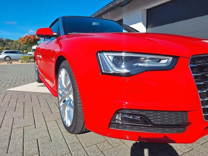 Gebraucht Audi A5 Cabriolet S-Line 190 PS (139 kW) 2016 Rot Cabrio