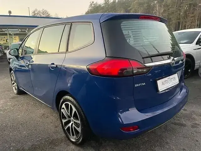 Gebraucht Opel Zafira Tourer Edition 120 PS (88 kW) 2018 Blau Van / Kleinbus