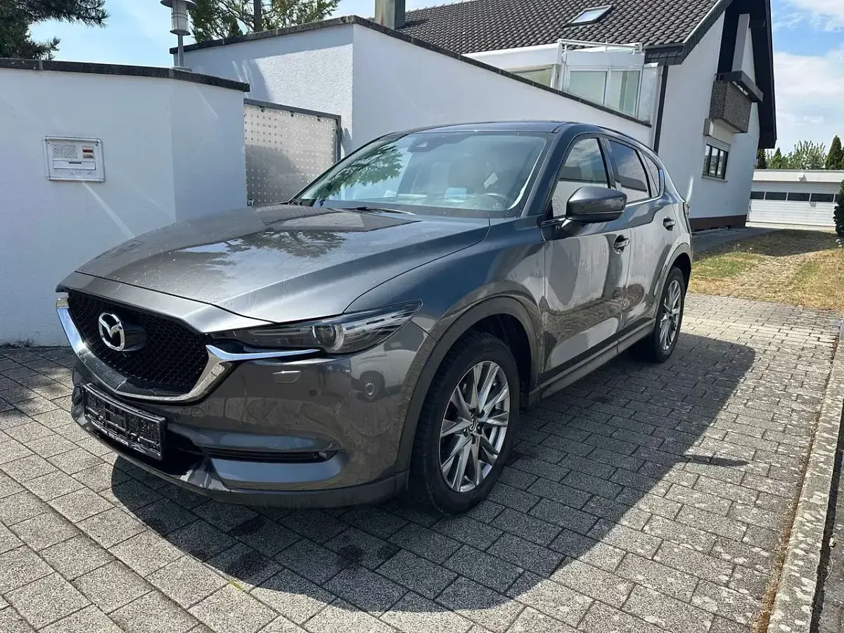 Gebraucht Mazda CX-5 Go 150 PS (110 kW) 2018 Machine gray metallic SUV