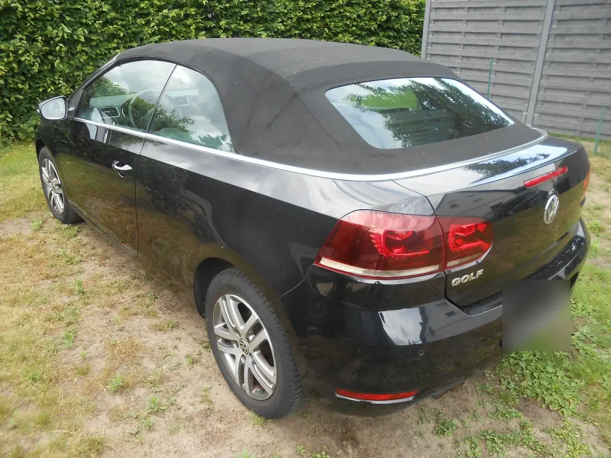 Gebraucht VW Golf Cabriolet 122 PS (89 kW) 2012 Schwarz Cabrio