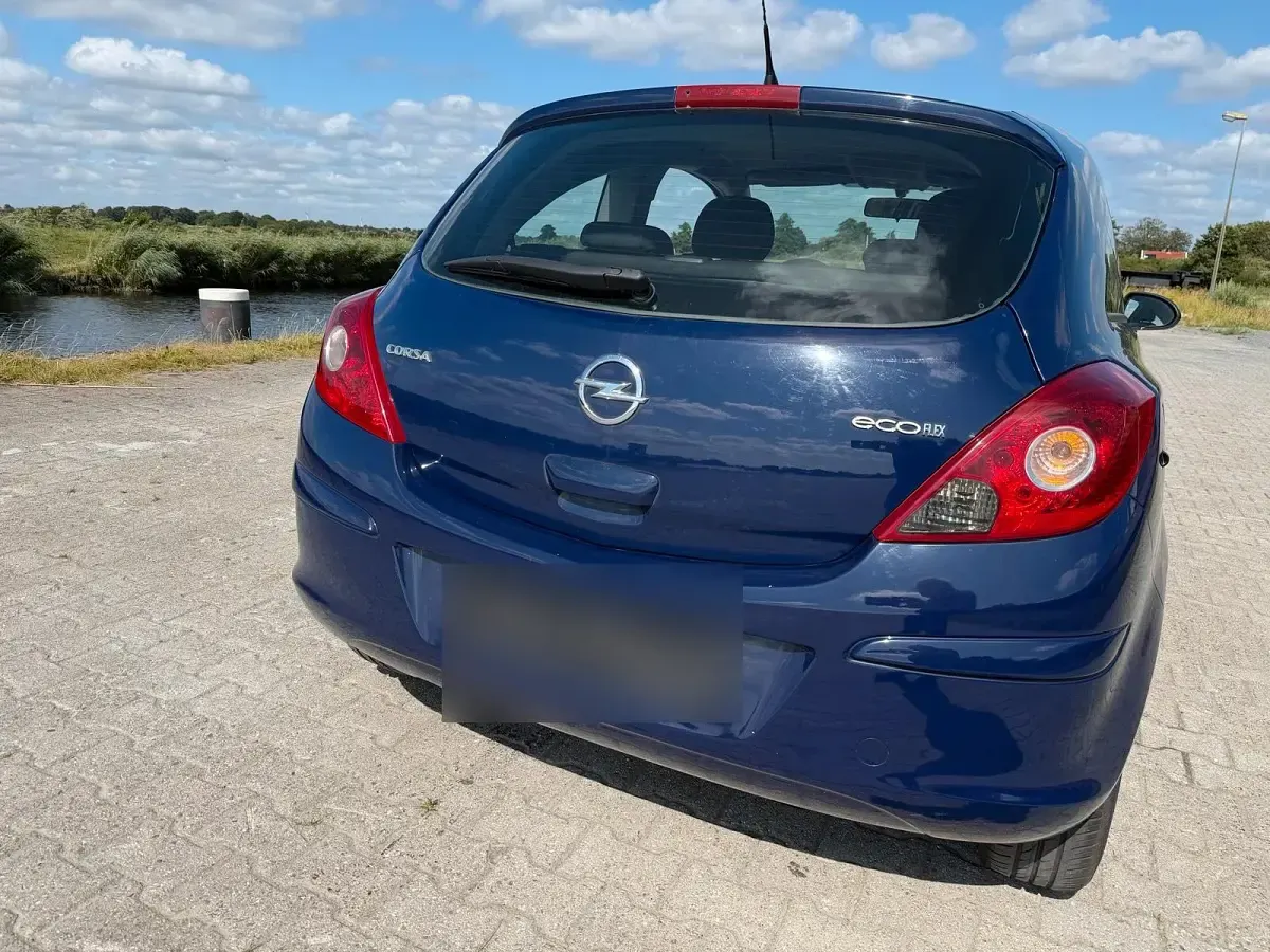 Gebraucht Opel Corsa 69 PS (50 kW) 2012 Blau Kleinwagen