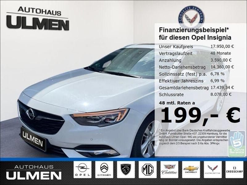 Weiss Gebraucht 2020 Opel Insignia Innovation Kombi | 17.950 € (Fairer Preis) - Bild 1/4