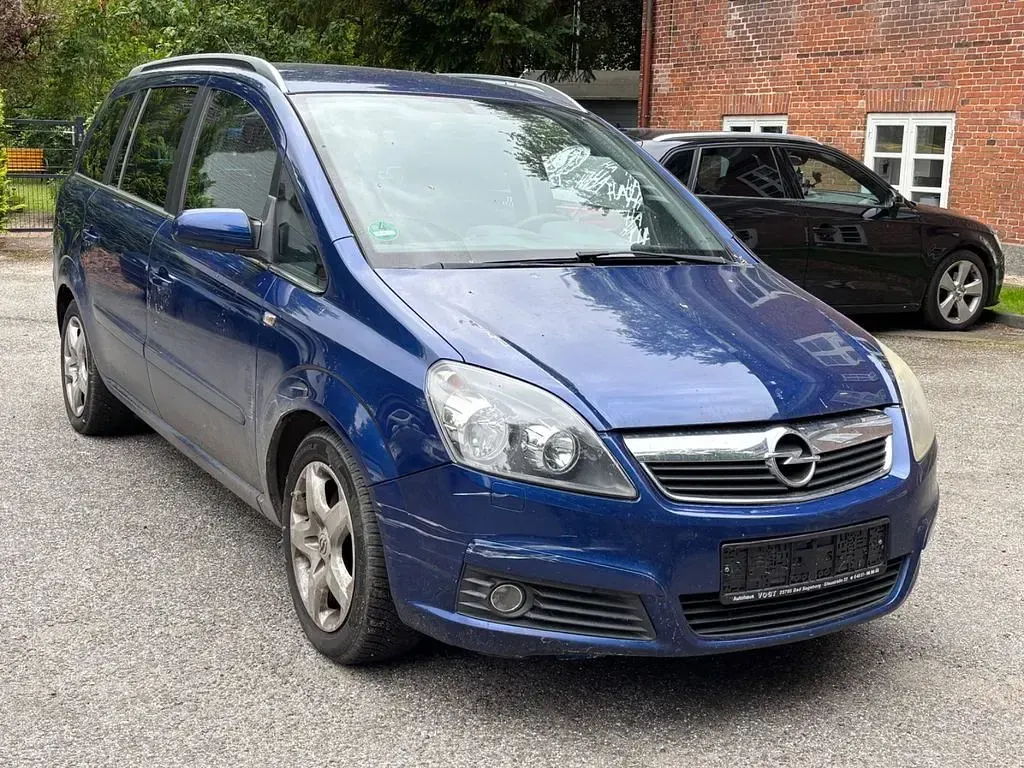 Gebraucht Opel Zafira Edition 120 PS (88 kW) 2007 Blau Van / Kleinbus