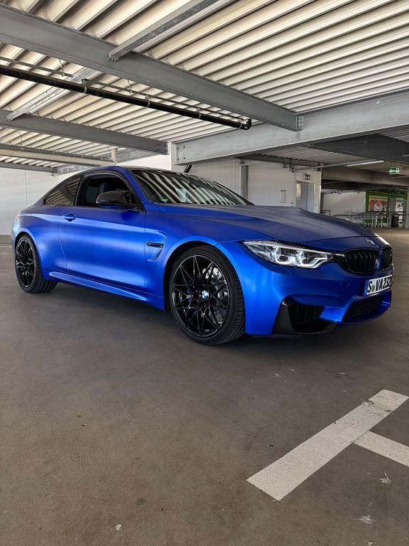 Blau Gebraucht 2016 BMW M4 Performance Coupé | 38.000 € (Superpreis) - Bild 1/4