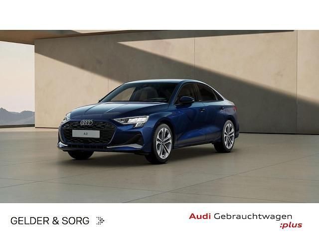 Navarrablau metallic Gebraucht 2024 Audi A3 Advanced Plus Limousine | 75.000 € - Bild 1/4