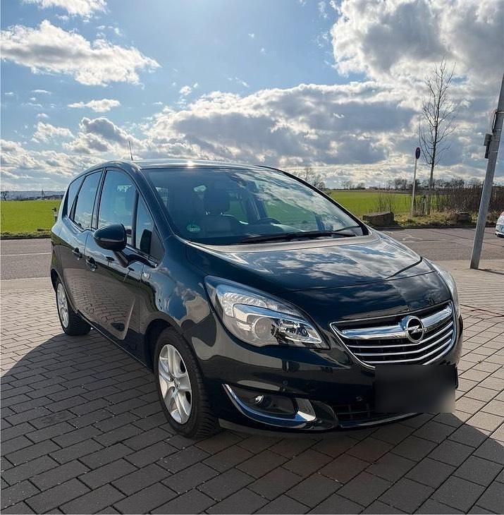 Gebraucht Opel Meriva 120 PS (88 kW) 2014 Schwarz Van / Kleinbus