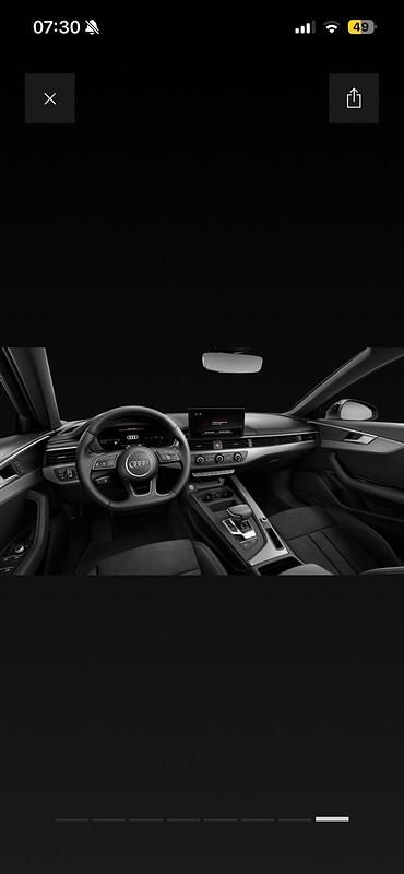 Gebraucht Audi A4 S-Line 150 PS (110 kW) 2023 Schwarz Kombi
