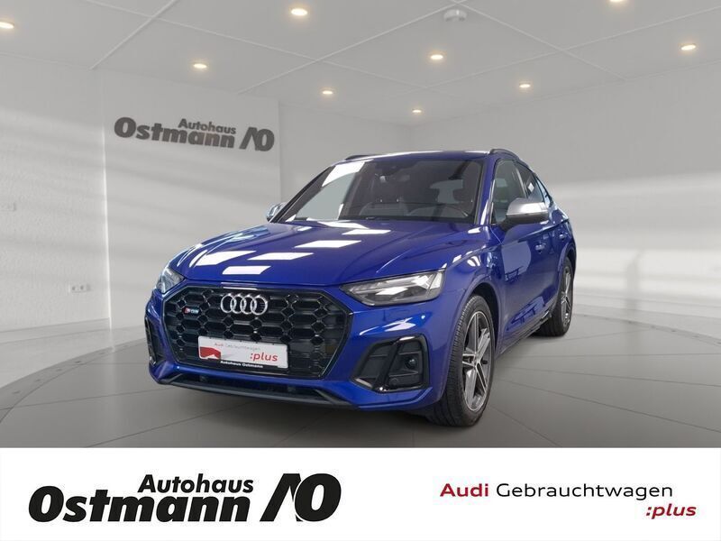 Ultrablau metallic Gebraucht 2021 Audi SQ5 Sportback Ambiente SUV | 49.850 € (Fairer Preis) - Bild 1/4