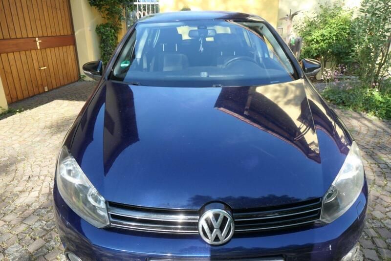 Blau Gebraucht 2012 VW Golf VI Style Limousine | 6.666 € (Fairer Preis) - Bild 1/4