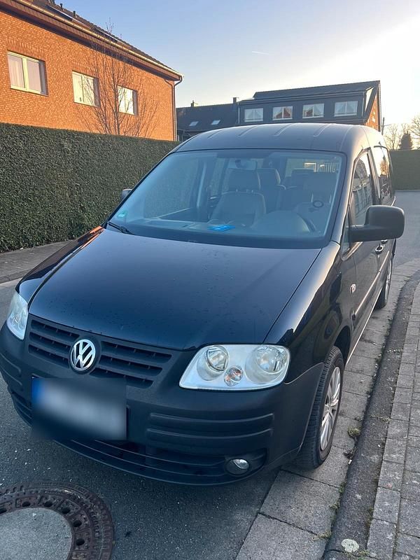 Gebraucht VW Caddy 102 PS (75 kW) 2007 Schwarz Van / Kleinbus