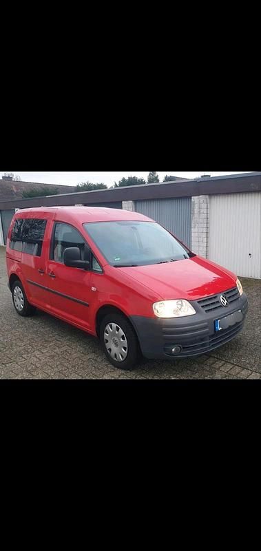 Rot Gebraucht 2008 VW Caddy Life Van / Kleinbus | 2.700 € (Superpreis) - Bild 1/4