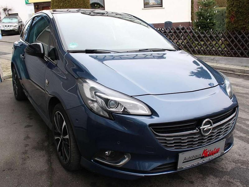 Gebraucht Opel Corsa Color Edition 101 PS (74 kW) 2016 Nacht blau met Limousine