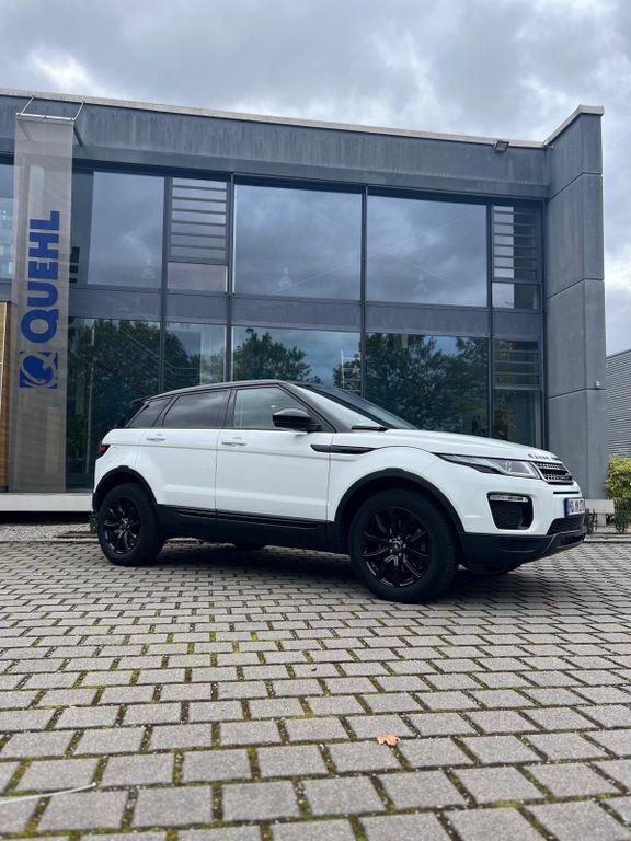 Weiß Gebraucht 2019 Land Rover Range Rover evoque SE SUV | 23.999 € (Superpreis) - Bild 1/4
