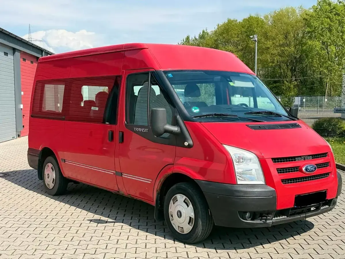 Usata Ford Transit 116 CV (85 kW) 2010 Rosso Monovolume