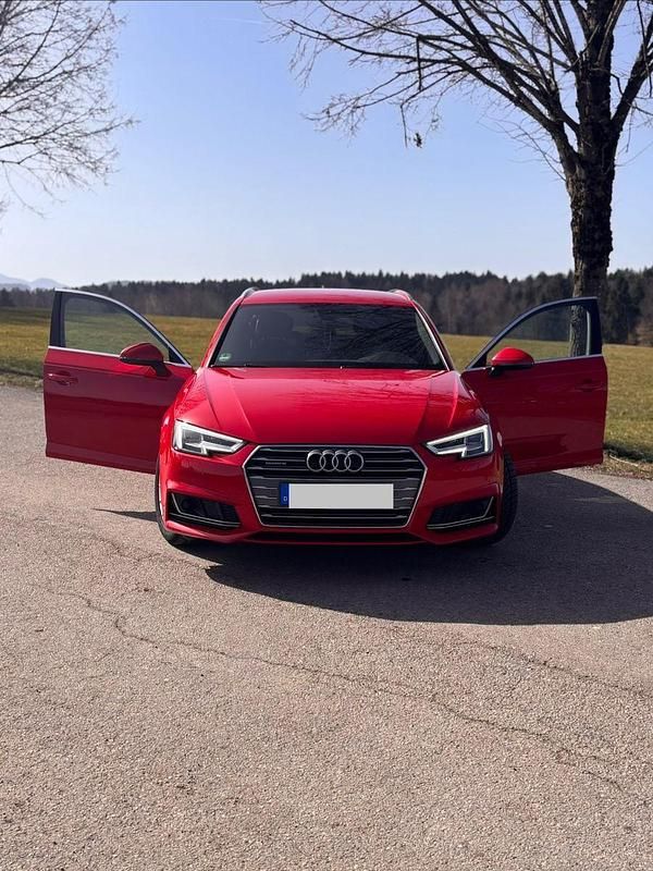 Second-hand Audi A4 Ambiente 190 CP (139 kW) 2017 Roșu Break
