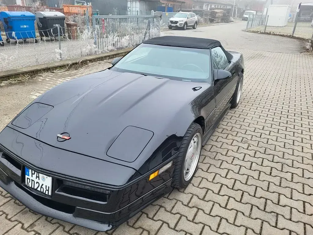 Gebraucht Corvette C4 247 PS (181 kW) 1989 Schwarz Cabrio