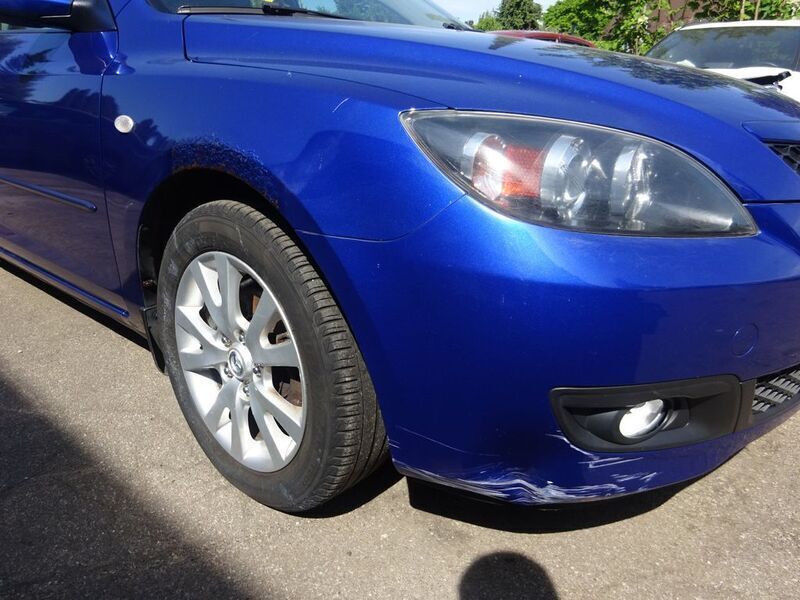 Gebraucht Mazda 3 105 PS (77 kW) 2008 Blau Limousine