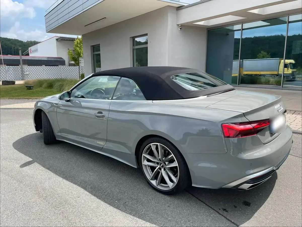 Gebraucht Audi A5 Cabriolet S-Line 190 PS (139 kW) 2020 Grau Cabrio