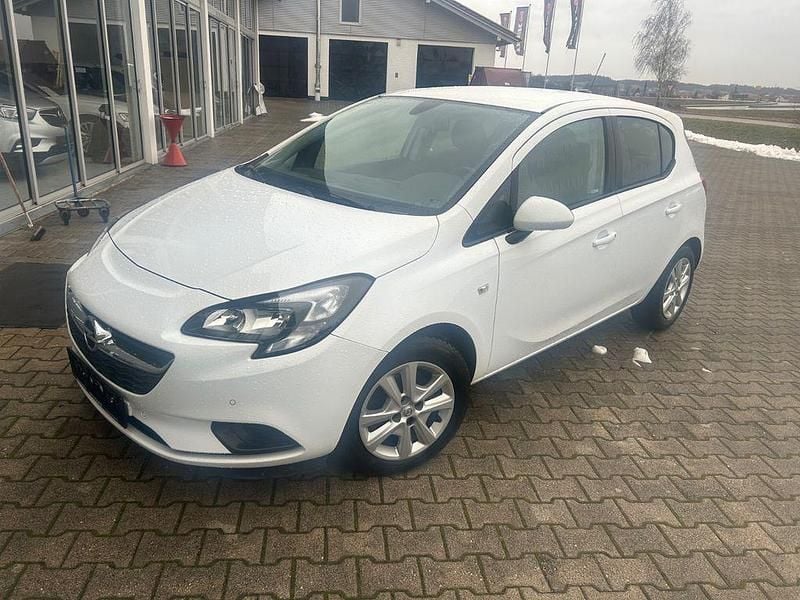 Gebraucht Opel Corsa 95 PS (69 kW) 2018 Weiß Kleinwagen