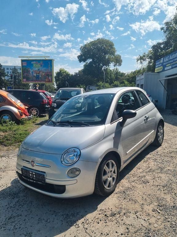 Gebraucht Fiat 500 Lounge 69 PS (50 kW) 2008 Weiß Kleinwagen