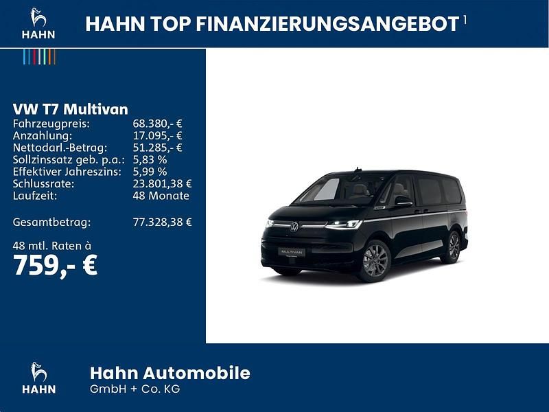 Gebraucht VW Multivan Style 245 PS (180 kW) 2025 Deep black perleffekt Van