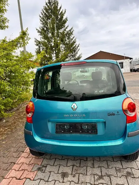 Brugt Renault Modus Expression 88 HK (64 kW) 2005 Blå MPV