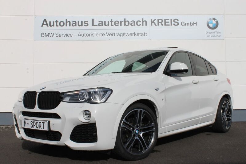 Weiß Gebraucht 2016 BMW X4 M Sport SUV | 29.750 € (Teuer) - Bild 1/4
