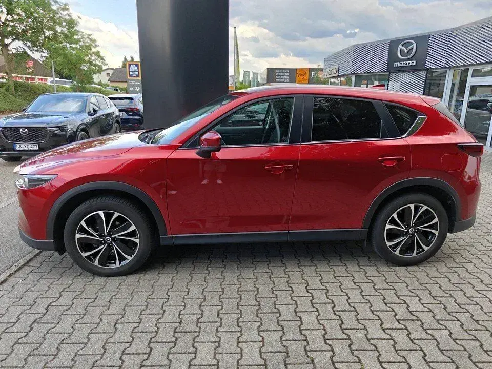 Gebraucht Mazda CX-5 Ad'Vantage 194 PS (142 kW) 2022 Soul red crystal SUV