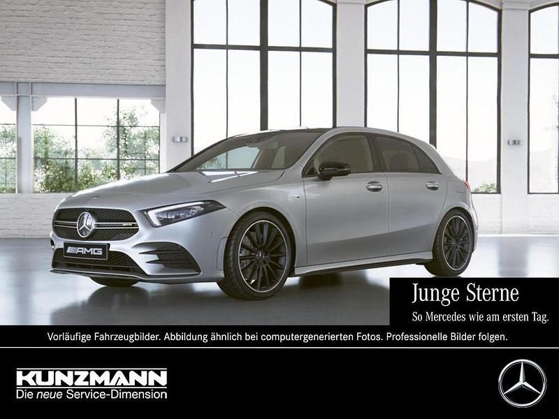 Digitalweiß metallic Gebraucht 2022 Mercedes A35 AMG AMG Limousine | 41.380 € (Fairer Preis) - Bild 1/4
