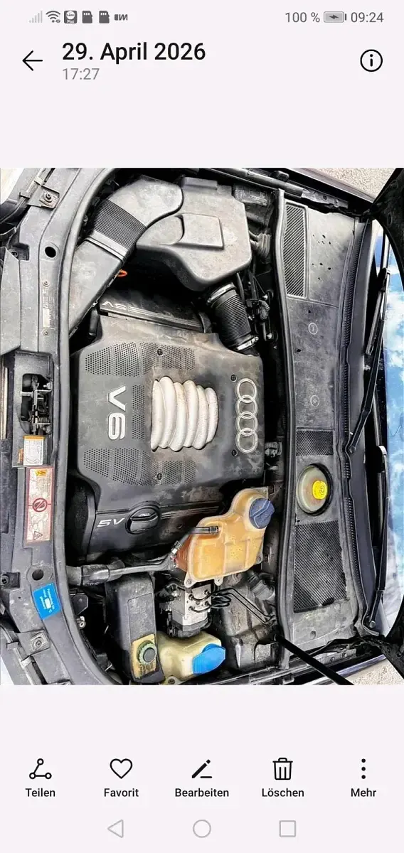 Usata Audi A6 165 CV (121 kW) 1997 Nero Berlina
