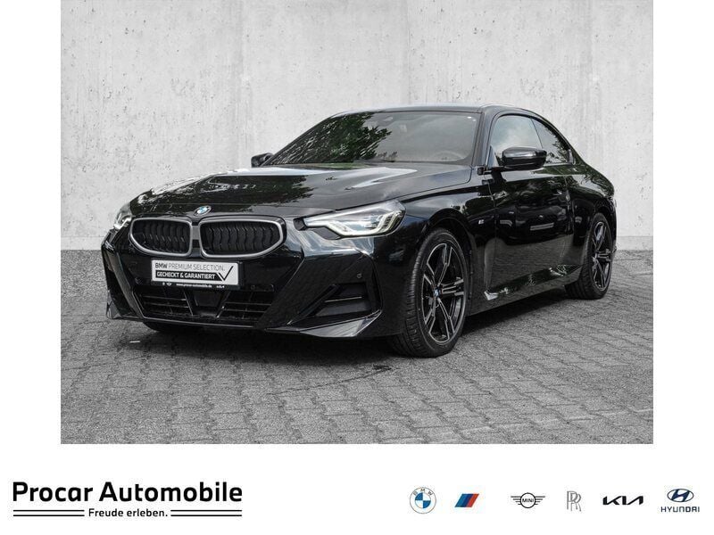 Schwarz Gebraucht 2024 BMW 220 M Sport Coupé | 46.490 € - Bild 1/4