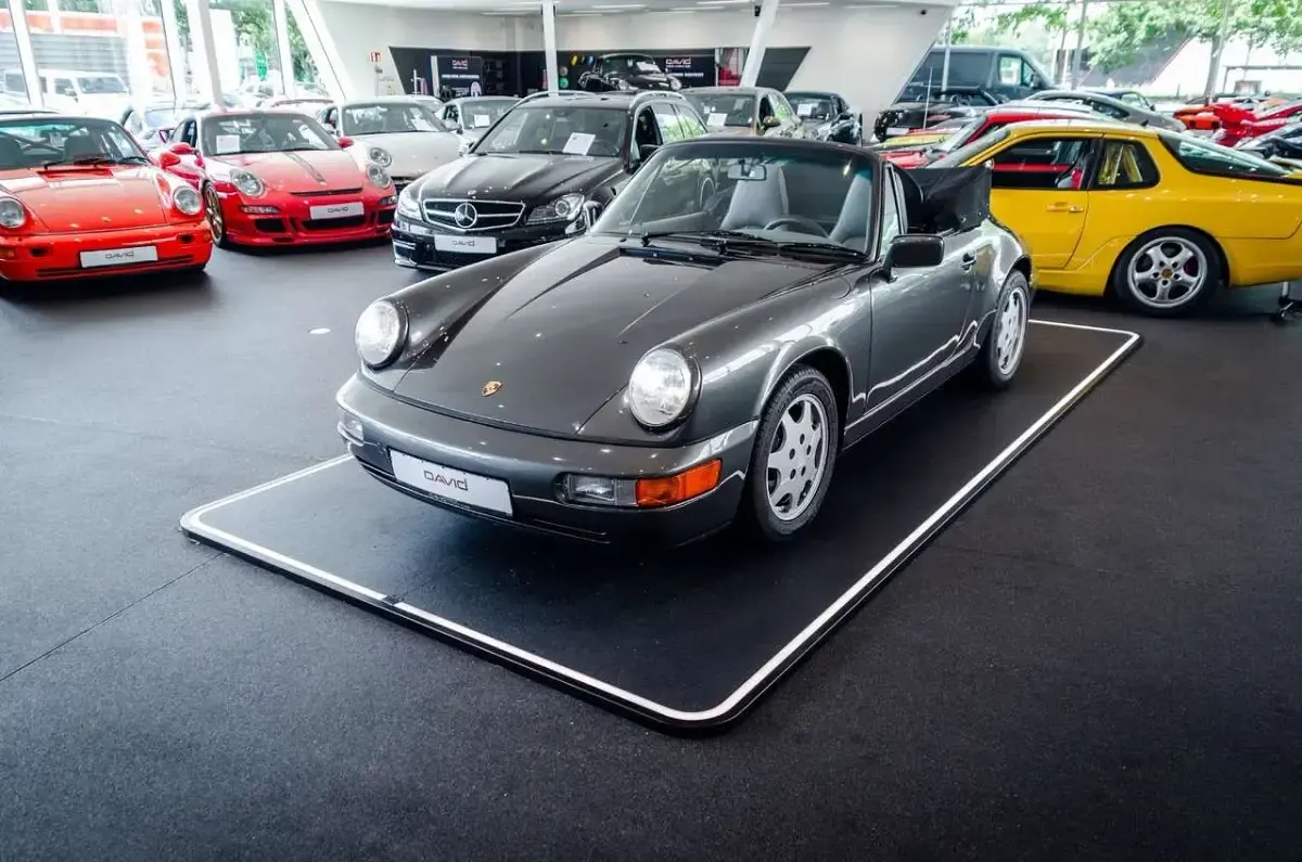 Gebraucht Porsche 911 Carrera Cabriolet 250 PS (183 kW) 1991 Grau Cabrio