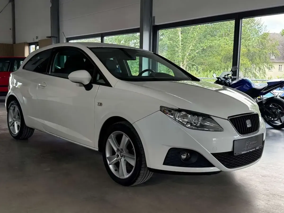 Gebraucht Seat Ibiza SC Copa 86 PS (63 kW) 2011 Weiß Kleinwagen