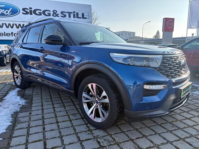 Gebraucht Ford Explorer ST-Line 457 PS (336 kW) 2021 Atlasblau metallic SUV