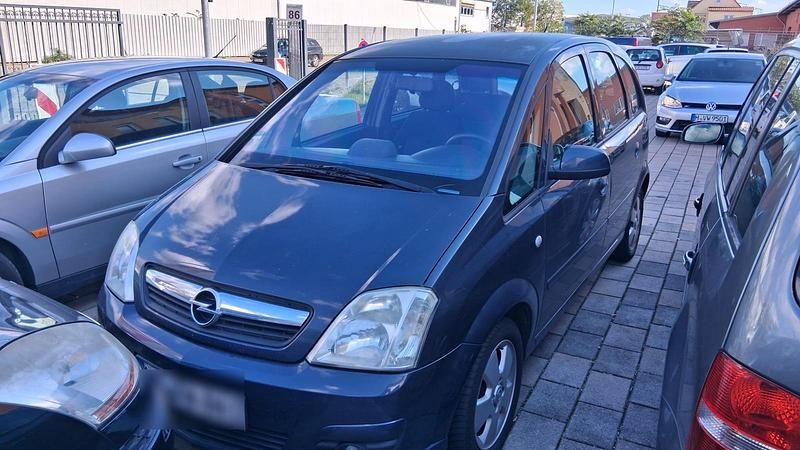 Blau Gebraucht 2007 Opel Meriva Van / Kleinbus | 799 € (Guter Preis) - Bild 1/4
