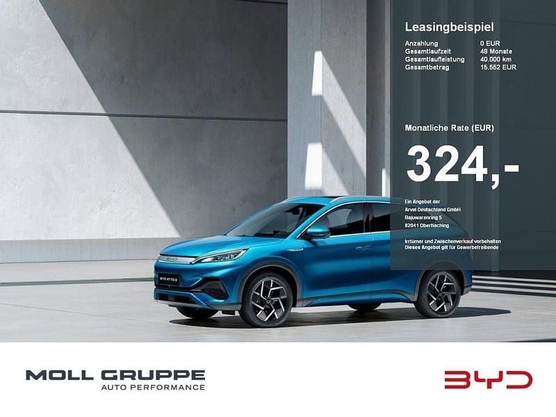 Blau Neu 2025 BYD Atto 3 Comfort SUV | 38.990 € (Teuer) - Bild 1/4